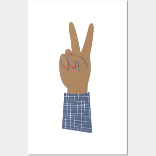 Peace Hands 3 Posters and Art